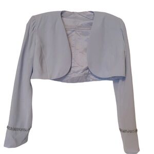 Jovani Jacket Light Blue